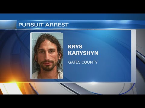 Suffolk pursuit ends with arrest in North Carolina