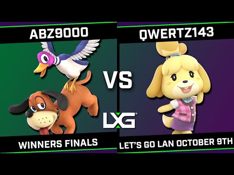 ABZ9000 (Duck Hunt) vs qwertz143 (Isabelle) - LXG Let's Go LAN October 9th - Winners Finals