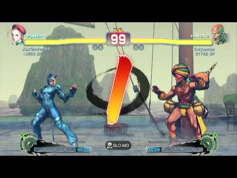 SSF4 [A vs A]: KakThInfected(#32 Cammy) vs Satyamdas(#2 Dhalsim) Ep.281 - HD 720p