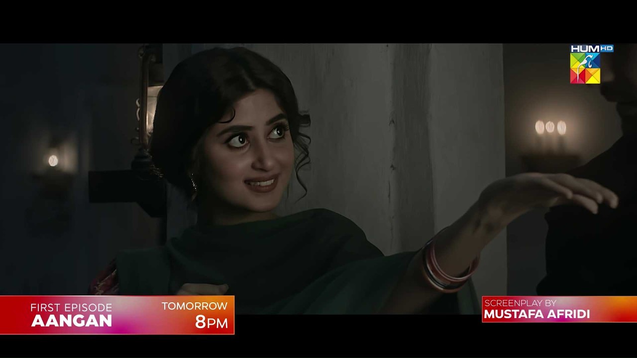 Aangan - First Ep Promo -  Tomorrow At 09:00 PM (On YouTube) [ Sajjal Ali ] - HUM TV
