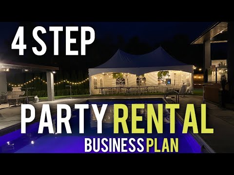 , title : '4 Step Party Rental Business Plan'