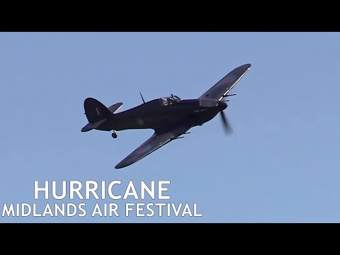 The beautiful Hurricane PZ865 Mk IIC - Midlands Air Festival 2023