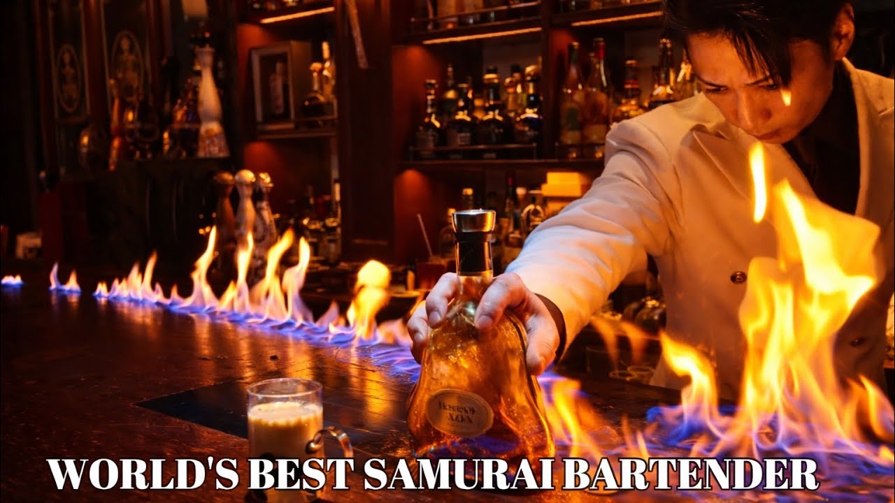 世界一のサムライバーテンダーの視点 /The Perspective of the World's Best Samurai Bartender #japanesefood 