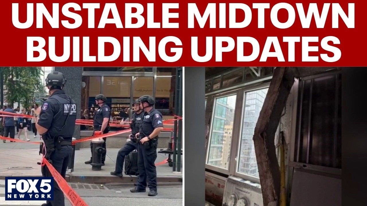 Pfizer HQ Building Collapse Scare: Columns Buckle on 42nd St