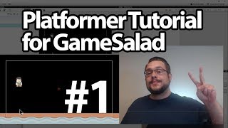 GameSalad Platformer Tutorial #01 - Creating our Platform and Jump Mechanic