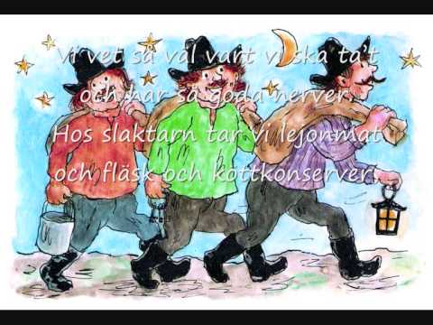 Rövarnas Visa (med text)