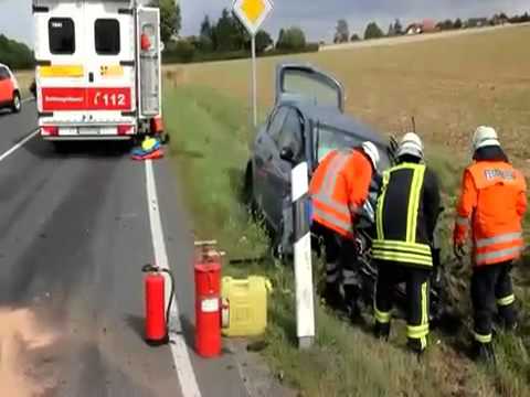 Frontalzusammenstoß auf der B3 bei Dransfeld