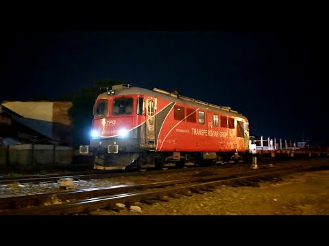 Night rail action-Oradea Est & Oradea Rail Stations 🎬🚂♨🚂
