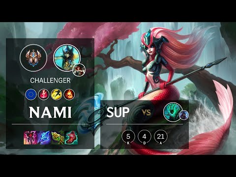 Nami Support vs Thresh - EUW Challenger Patch 11.19