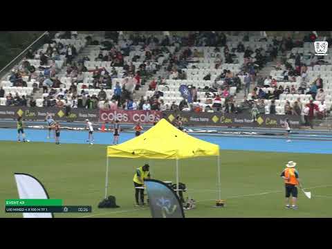 U10 Mixed 4x100m Timed Final 1: 2022/23 Commonwealth Bank State Relay Championships