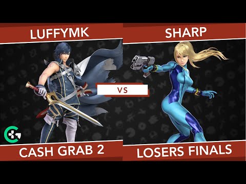 Cash Grab 2 Losers Finals - LuffyMK (Chrom) Vs. Sharp (ZSS) Smash Ultimate