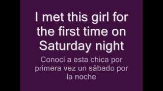 Can i sit next to you girl Lyrics y subtitulos