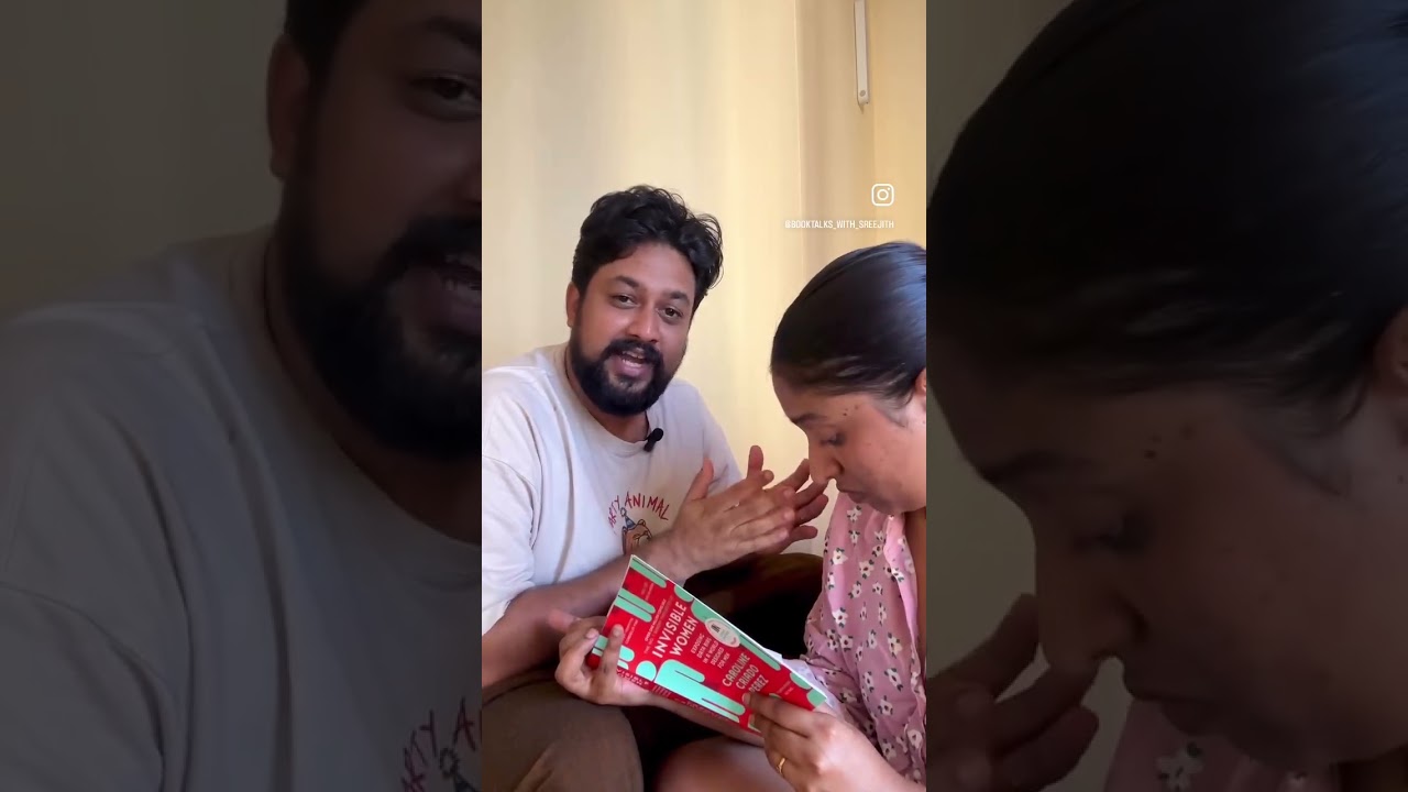 A world design only for men? 📕 review of Invisible Women #booktalkswithsreejith #booktube