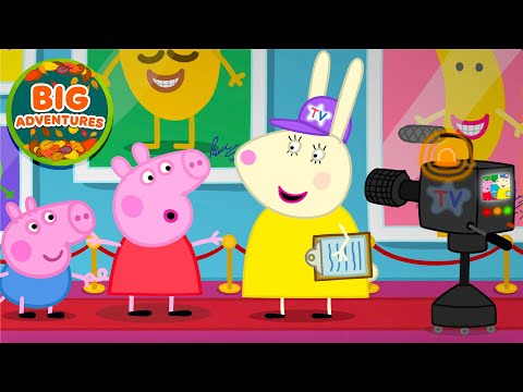 Peppa Pig Visits TV Land Adventure! | Peppa & George: Big Day Out | Full Episodes | 30 Minutes