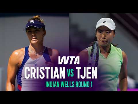 Jaqueline Cristian vs. Janice Tjen | 2026 Indian Wells Round 1 | WTA Match Highlights