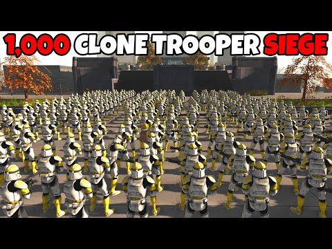 1,000 Clone Troopers Siege CITADEL! - Clone Wars: Zombie Apocalypse 7