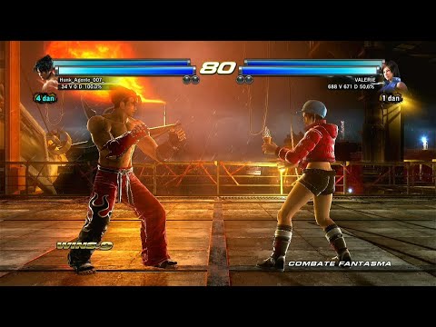 52_3 Jin y Devil Jin (Dante sk17) vs Asuka y Jun Ryona - Tekken Tag 2 - PS3 Offline