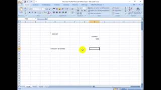 How to Convert number to words in Excel HD2017
