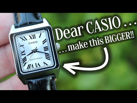 Eine fantastische CASIO Tank Uhr, von der Sie noch nie gehört haben ... aber es gibt ein "kleines...