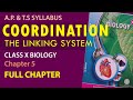 Coordination in Telugu: Class10 Biology chapter-5 FULL CHAPTER | AP & TS Syllabus