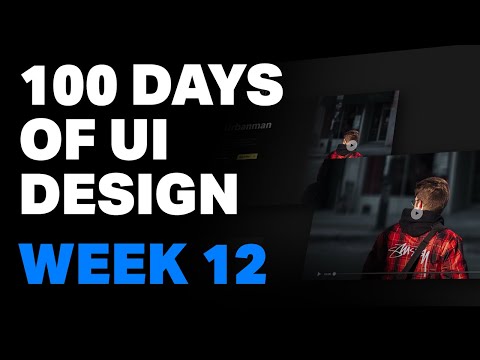 100 Day UI Challenge - Week 12 (Adobe CC)