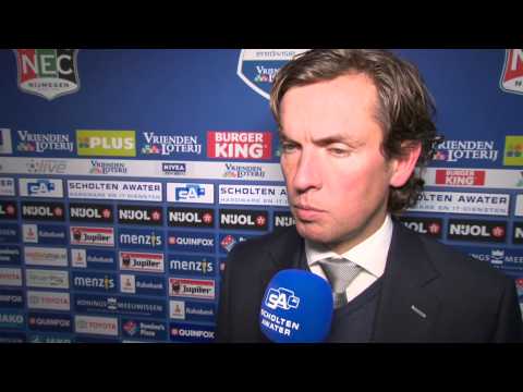 Reactie Alex Pastoor na N.E.C.-sc Heerenveen