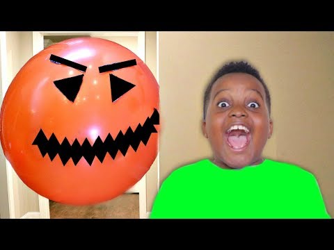 GIANT RED BALLOON vs Shiloh And Shasha - Funny Kids Video - Onyx Kids