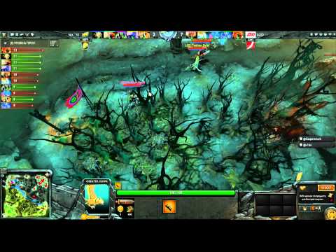 LGD vs Na`Vi -  Winner Bracket Semifinals Game 2 - The International - Russian Commentary