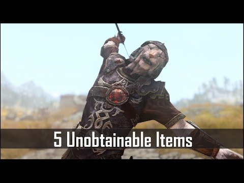 Skyrim: 5 More Unobtainable Items that you're Not Meant to Use - The Elder Scrolls 5: Skyrim Secrets