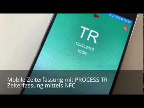 Zeiterfassung mittels NFC