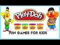 Sesame Street Play Doh Bert And Ernie Monster Play Doh Rua Sesamo Bert E Ernie