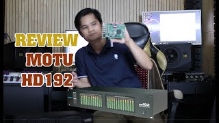 Video thumbnail for AD-DA soundcard motu hd192 + PCI424 - Review by Kiến Thức Studio - NissiAudio