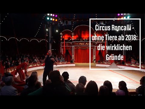 Circus Roncalli - ohne Tiere ab 2018: die wirklichen Gründe