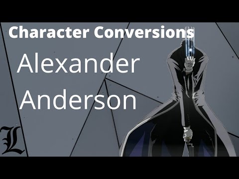 Character Conversions - Alexander Anderson