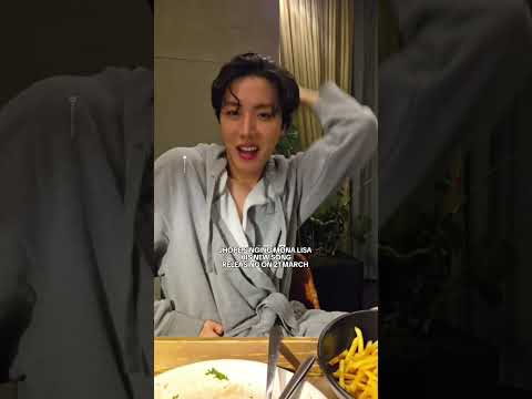 Jhope sang MONA LISA his new song live 🔥😏