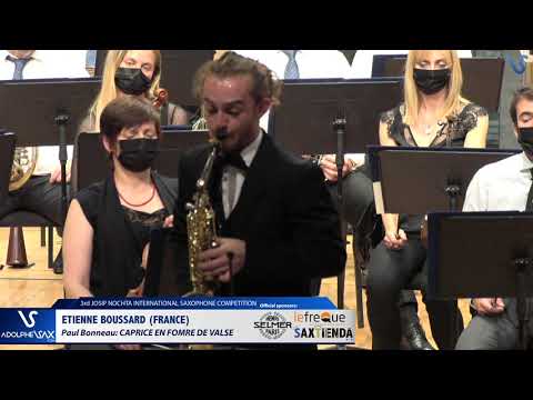 Etienne  Boussard plays Caprice en forme de valse by Paul Bonneau