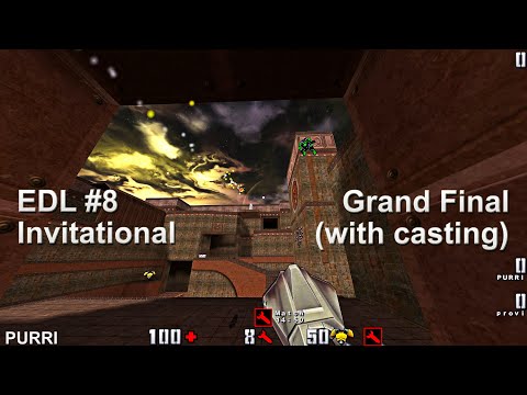 EDL #8 Invitational Purri vs Provi  [w.Casting] - Grand Final - Quake2 Duel 4k 60fps