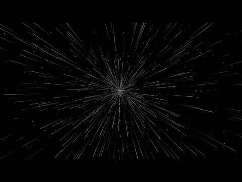 free overlay video footage - light speed stars - (background effect loop)