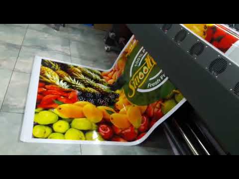 Konica Flex Banner Printing Machine A8 Negative Pressure