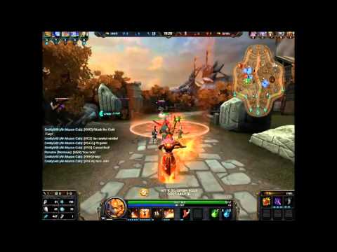 smite ra conquest gameplay, solo lane, w/ smitty