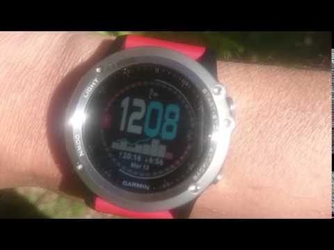 Garmin fenix 3 - BIGWATCH : autoswich mode demo