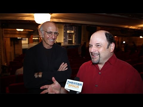 Larry David Welcomes Jason Alexander to the Family of His Broadway Play, Fish in the Dark