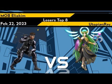 Xeno281- Eliakim (Snake) vs UtopianRay (Palutena) - SSBU Ultimate Tournament