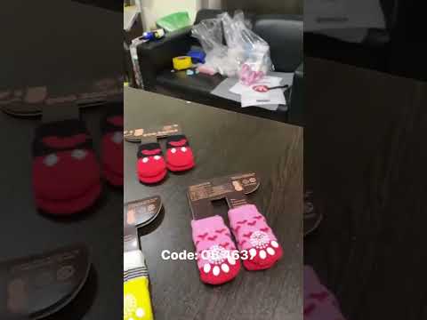 Anti Slip Pet Socks (OB 4637)