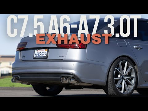 Now Available: JHM C7.5 A6-A7 3.0T CATBACK EXHAUST SYSTEM
