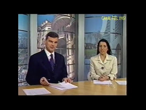 RBS TV/RS - RBS notícias completo com Elói Zorzetto e Mônica Teixeira + intervalos 25/10/2002.