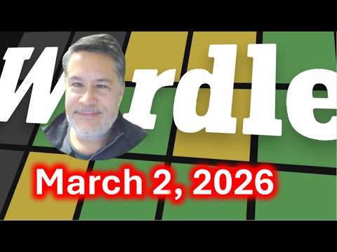 Art Plays Wordle For Monday March 2