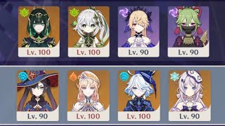 【原神】Ver.7.0 螺旋12層 激化ネフェル＆アタッカーモナで星9攻略【Genshin Impact】