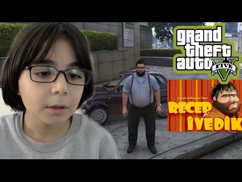 BARAN GTA 5 OYNUYOR :D - Recep İvedik geldi. Baran Kadir Tekin  BKT