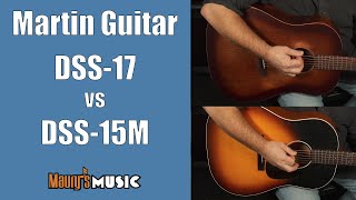 Video thumbnail for The Martin DSS 17 Whiskey Sunset vs DSS-15M Streetmaster by Maury's Music